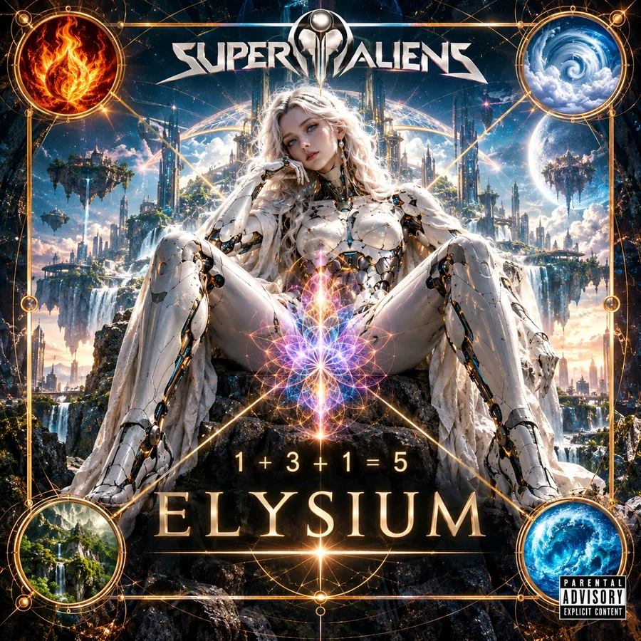 Super Aliens — ELYSIUM audio universe cover